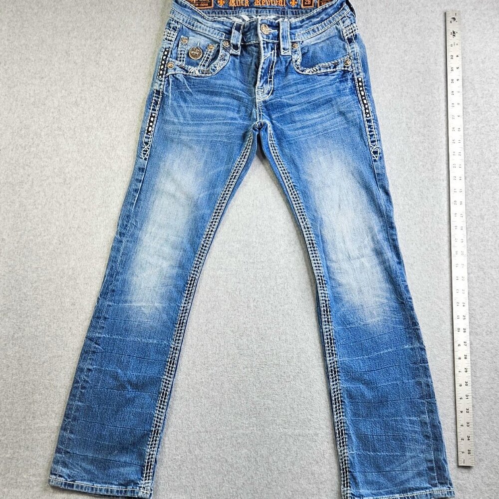 Rock Revival Size 28 Mikael Slim Boot